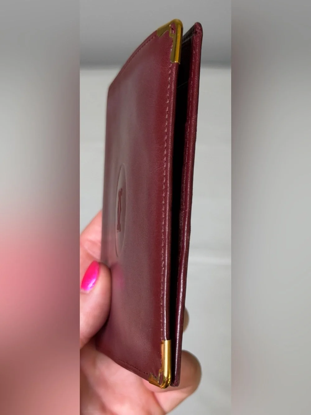 Cartier compact wallet